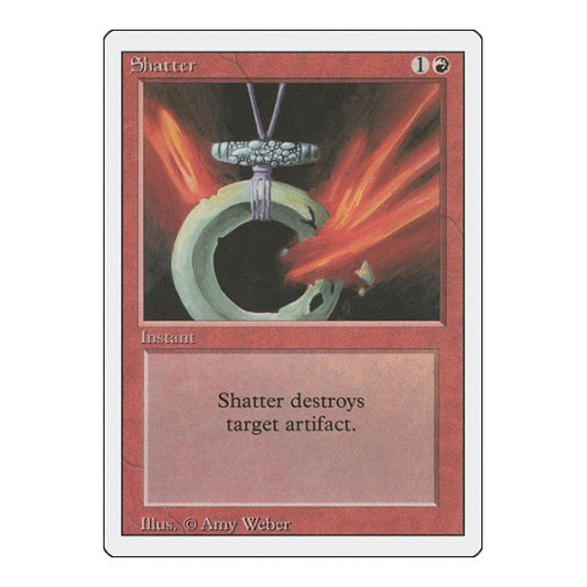 Shatter (3ED) #175 Common (Damaged) Revised Edition Magic: The Gathering: 1994
