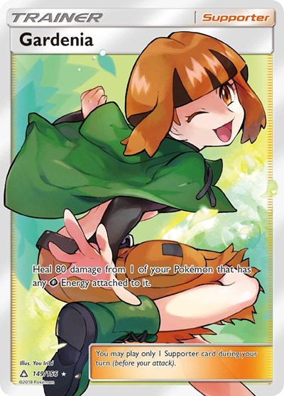 Gardenia Full Art (SM05) #149/156 Ultra Rare (Holofoil Near Mint) SM - Ultra Prism Pokemon: 2018