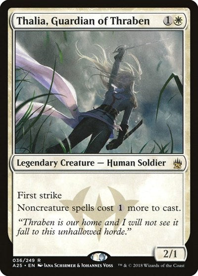 Thalia Guardian of Thraben (A25) #36 Rare (Moderately Played) Masters 25 Magic: The Gathering: 2018