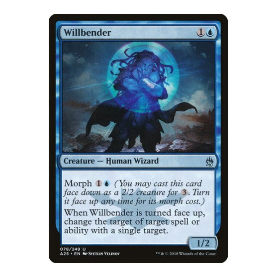 Willbender (A25) #78 Uncommon (Lightly Played) Masters 25 Magic: The Gathering: 2018