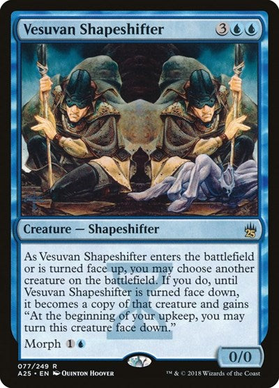 Vesuvan Shapeshifter (A25) #77 Rare (Lightly Played) Masters 25 Magic: 2018