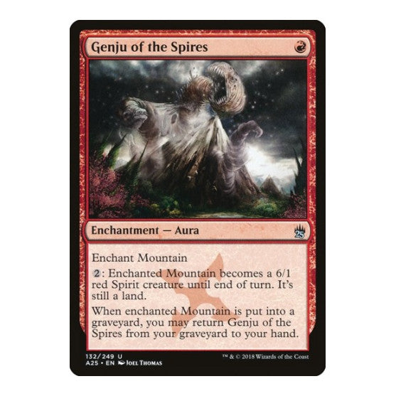 Genju of the Spires (A25) #132 Uncommon (Moderately Played) Masters 25 Magic: The Gathering: 2018