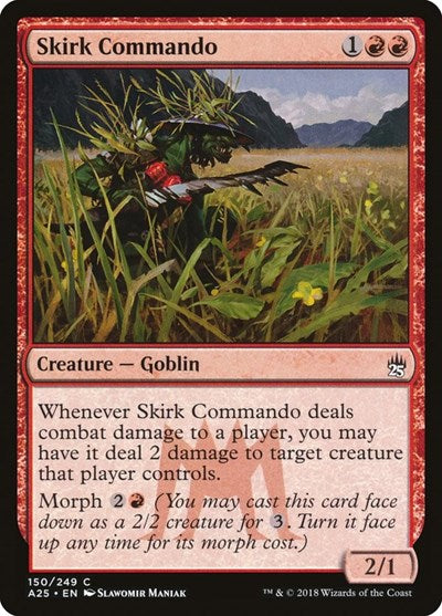 Skirk Commando (A25) #150 Common (Lightly Played) Masters 25 Magic: The Gathering: 2018