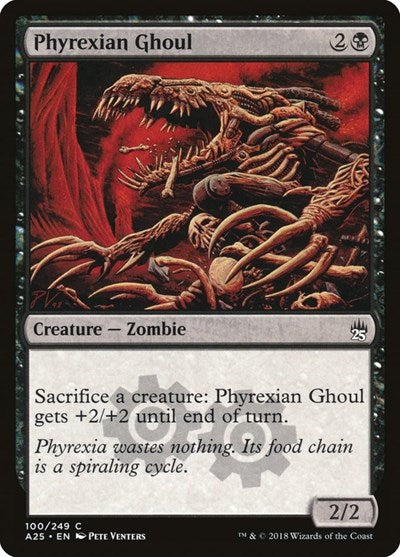 Phyrexian Ghoul (A25) #100 Common (Lightly Played) Masters 25 Magic: 2018