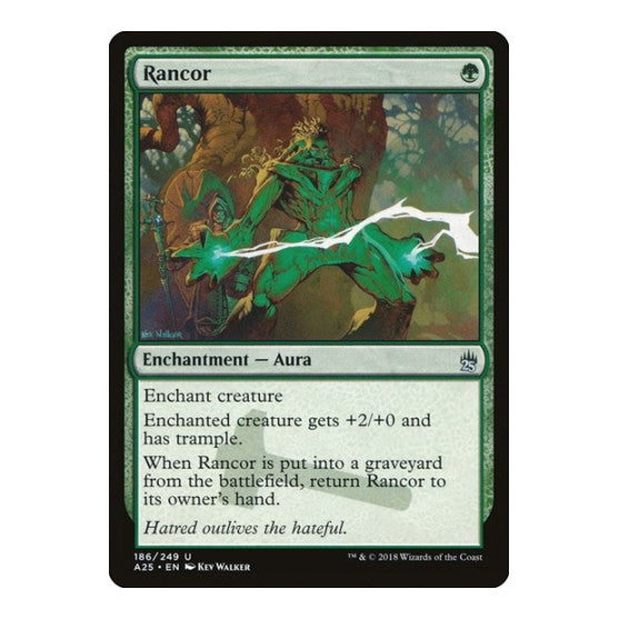 Rancor (A25) #186 Uncommon (Lightly Played) Masters 25 Magic: The Gathering: 2018
