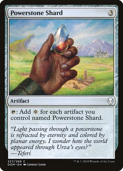2018 Magic: Dominaria (DOM) - Powerstone Shard (#227, Common) (Lightly Played)