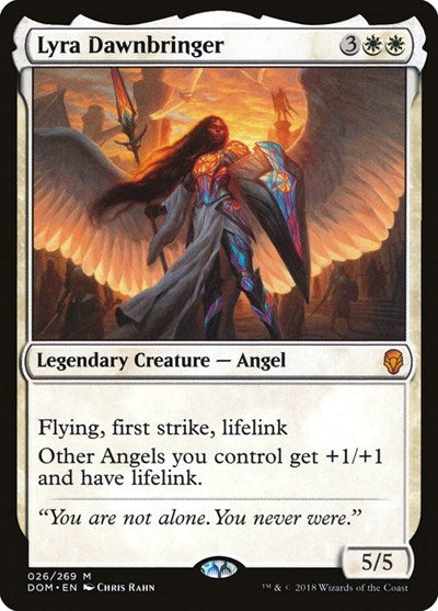 Lyra Dawnbringer (DOM) #26 Mythic Rare (Lightly Played) Dominaria Magic: 2018