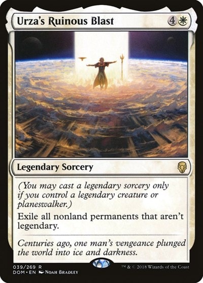 Urzas Ruinous Blast (DOM) #39 Rare (Near Mint) Dominaria Magic: The Gathering: 2018