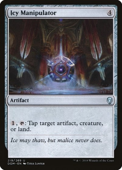 Icy Manipulator (DOM) #219 Uncommon (Lightly Played) Dominaria Magic: The Gathering: 2018