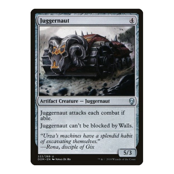 Juggernaut (DOM) #222 Uncommon (Lightly Played) Dominaria Magic: The Gathering: 2018
