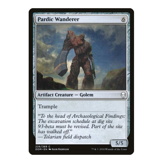 Pardic Wanderer (DOM) #226 Common (Lightly Played) Dominaria Magic: The Gathering: 2018