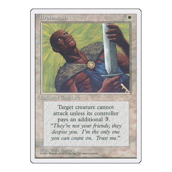 Brainwash (4ED) #11 Common Fourth Edition Magic: The Gathering: 1995