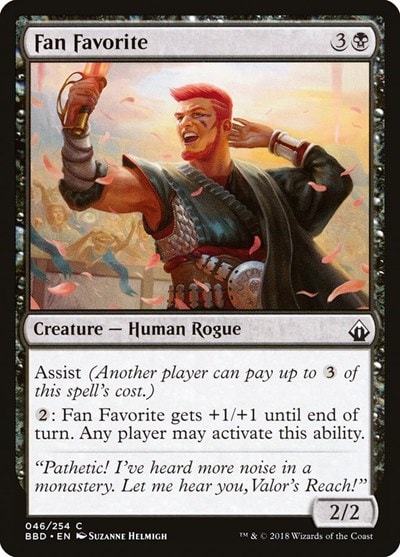 Fan Favorite (BBD) #46 Common (Lightly Played) Battlebond Magic: The Gathering: 2018