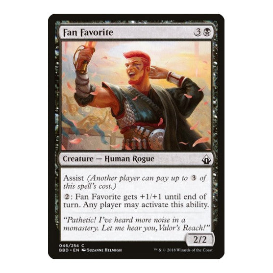 Fan Favorite (BBD) #46 Common (Lightly Played) Battlebond Magic: The Gathering: 2018