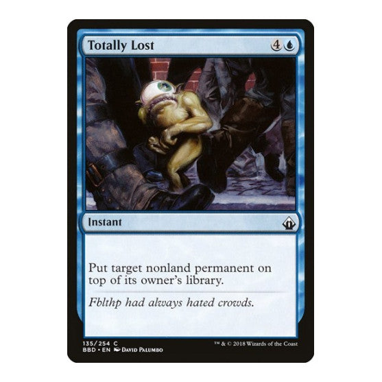 Totally Lost (BBD) #135 Common (Lightly Played) Battlebond Magic: The Gathering: 2018