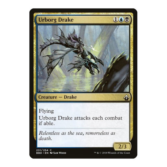 Urborg Drake (BBD) #231 Common Battlebond Magic: The Gathering: 2018