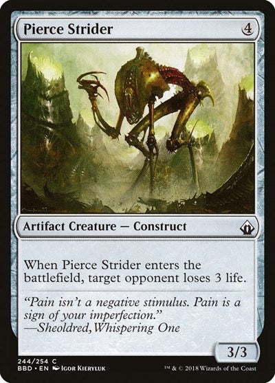 Pierce Strider (BBD) #244 Common (Lightly Played) Battlebond Magic: The Gathering: 2018