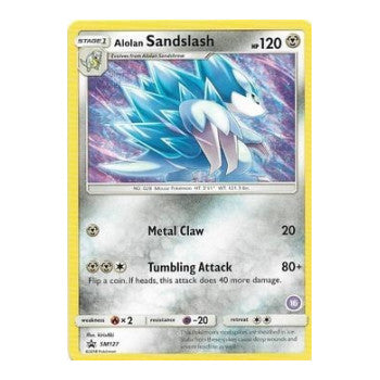 Alolan Sandslash (16) (SMK2) #SM127 Promo (Near Mint) SM Trainer Kit: Alolan Sandslash & Alolan Ninetales Pokemon: 2018
