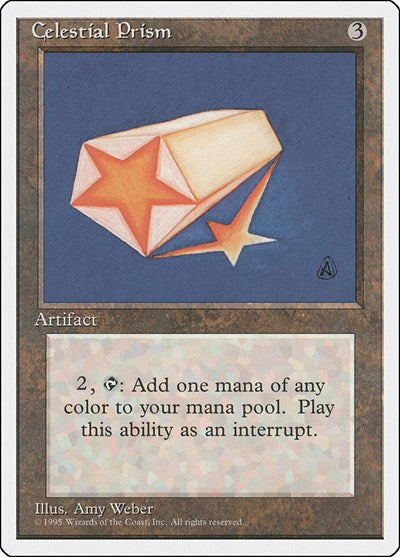 Celestial Prism (4ED) #304 Uncommon (Heavily Played) Fourth Edition Magic: The Gathering: 1995