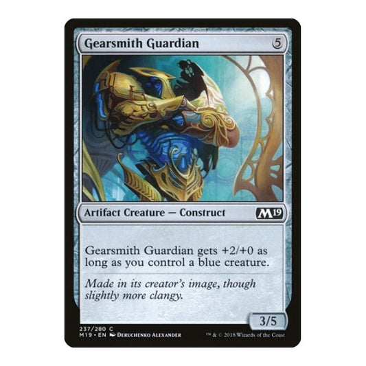 Gearsmith Guardian (M19) #237 Common (Lightly Played) Core Set 2019 Magic: The Gathering: 2018