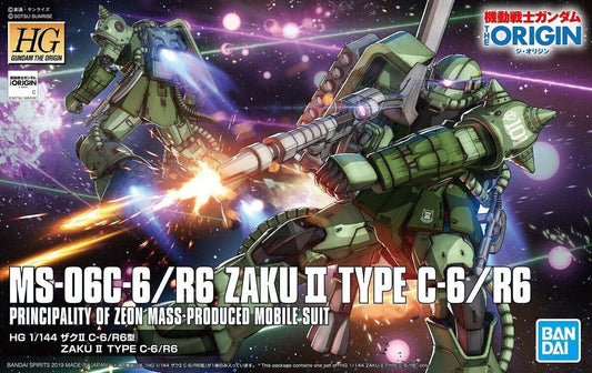 Zaku II Type C-6/R6 Gundam The Origin 1/144