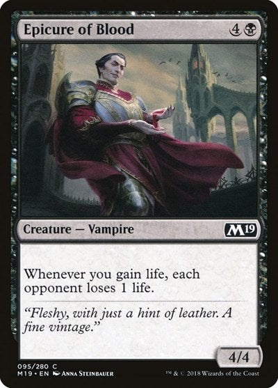 Epicure of Blood (M19) #95 Common Core Set 2019 Magic: The Gathering: 2018