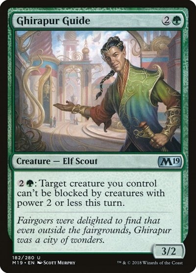 Ghirapur Guide (M19) #182 Uncommon (Lightly Played) Core Set 2019 Magic: The Gathering: 2018