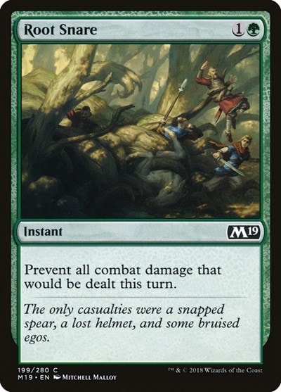 Root Snare (M19) #199 Common (Lightly Played) Core Set 2019 Magic: The Gathering: 2018