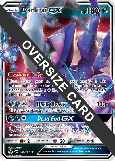 Darkrai GX - 88a/147 (PR) #088a/147 Promo (Holofoil Near Mint) Jumbo Cards Pokemon: 2015