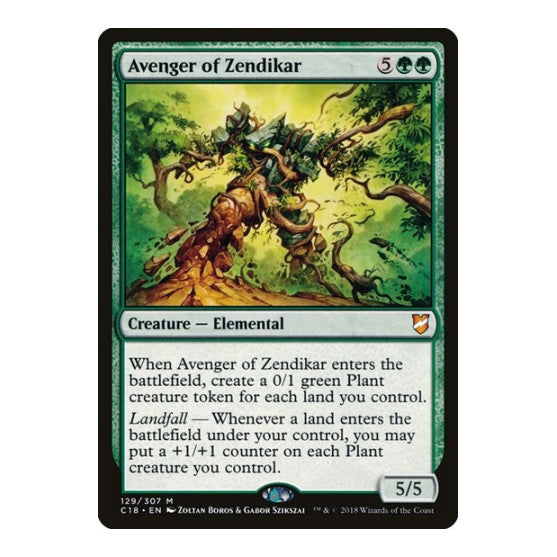 Avenger of Zendikar (C18) #129 Mythic Rare (Lightly Played) Commander 2018 Magic: The Gathering: 2018