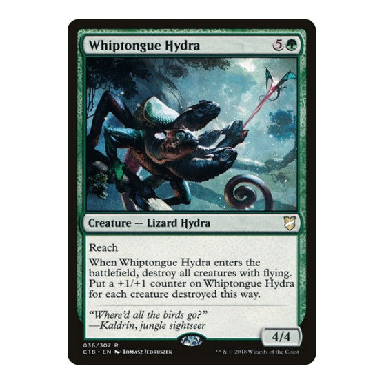 Whiptongue Hydra (C18) #36 Rare (Lightly Played) Commander 2018 Magic: The Gathering: 2018