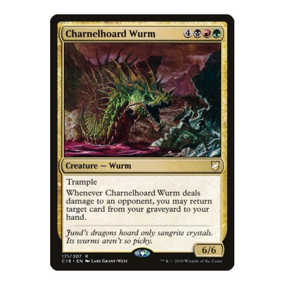 Charnelhoard Wurm (C18) #171 Rare (Lightly Played) Commander 2018 Magic: The Gathering: 2018