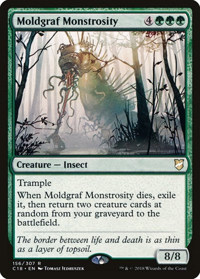 Moldgraf Monstrosity (C18) #156 Rare (Lightly Played) Commander 2018 Magic: 2018