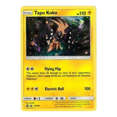 Tapu Koko - SM30a (PR) #SM30a Promo (Holofoil Lightly Played) Alternate Art Promos Pokemon: 2026