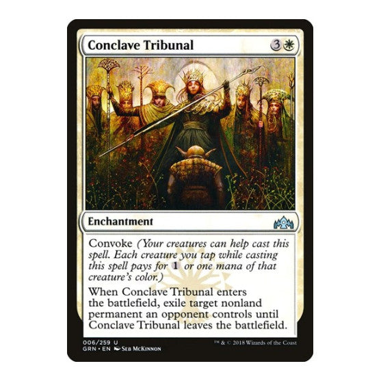 Conclave Tribunal (GRN) #6 Uncommon (Lightly Played) Guilds of Ravnica Magic: The Gathering: 2018