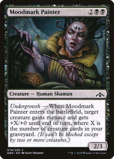Moodmark Painter (GRN) #78 Common (Lightly Played) Guilds of Ravnica Magic: The Gathering: 2018