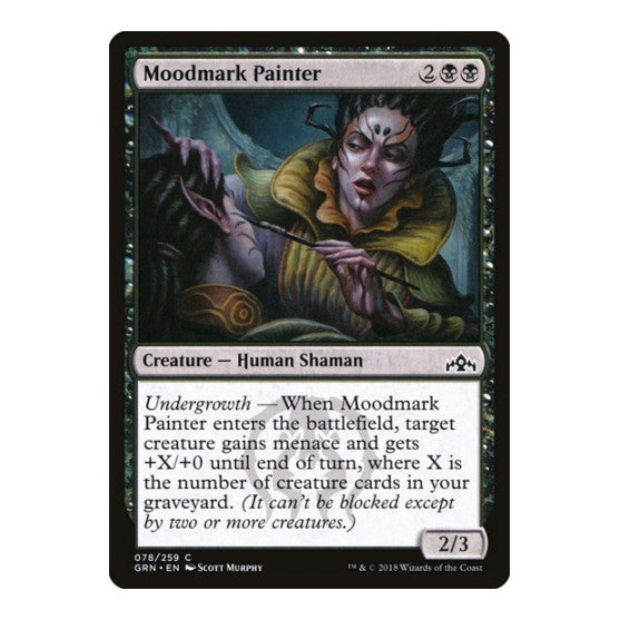Moodmark Painter (GRN) #78 Common (Lightly Played) Guilds of Ravnica Magic: The Gathering: 2018