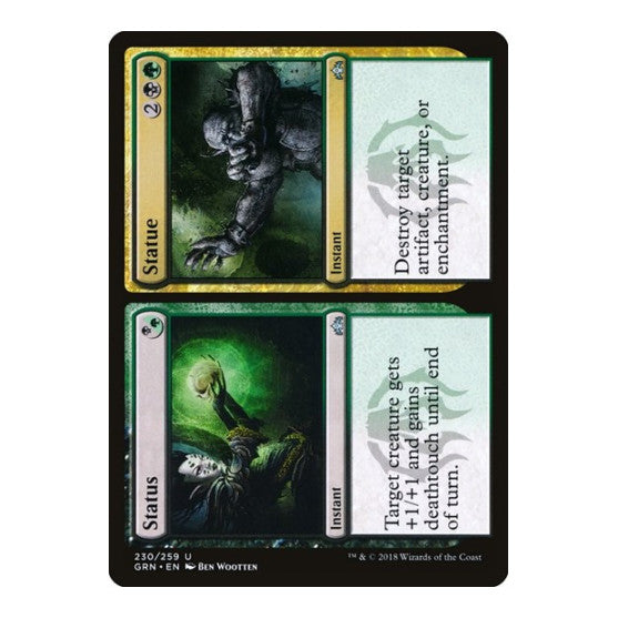 Status // Statue (GRN) #230 Uncommon (Lightly Played) Guilds of Ravnica Magic: The Gathering: 2018