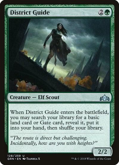 District Guide (GRN) #128 Uncommon (Near Mint) Guilds of Ravnica Magic: The Gathering: 2018