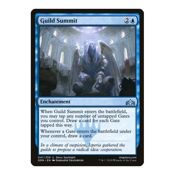 Guild Summit (GRN) #41 Uncommon (Lightly Played) Guilds of Ravnica Magic: The Gathering: 2018