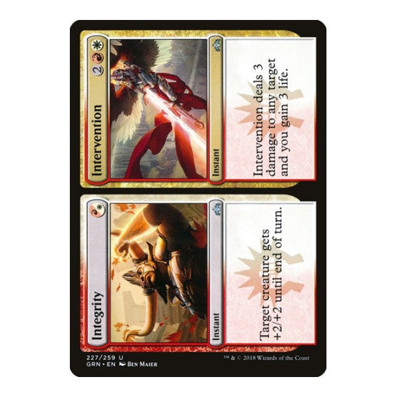 Integrity Intervention (GRN) #227 Uncommon (Lightly Played) Guilds of Ravnica Magic: The Gathering: 2018