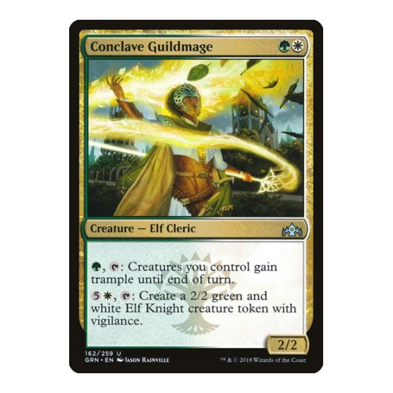 Conclave Guildmage (GRN) #162 Uncommon (Lightly Played) Guilds of Ravnica Magic: The Gathering: 2018