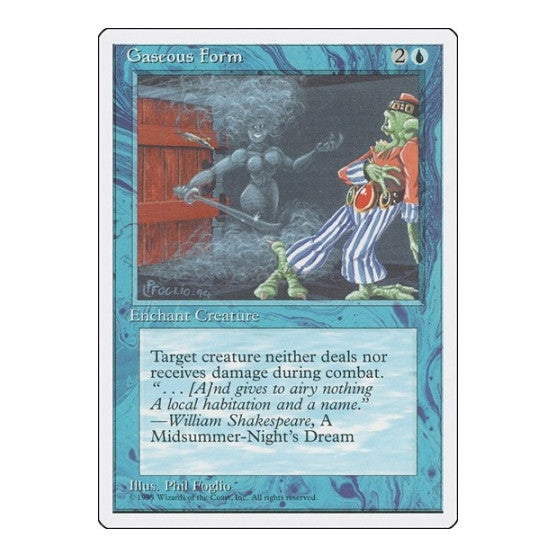 Gaseous Form (4ED) #74 Common Fourth Edition Magic: The Gathering: 1995