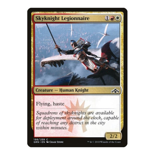 Skyknight Legionnaire (GRN) #198 Common (Lightly Played) Guilds of Ravnica Magic: The Gathering: 2018