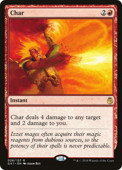 Char (GR1) #28 Rare (Lightly Played) Guilds of Ravnica: Guild Kits Magic: The Gathering: 2018
