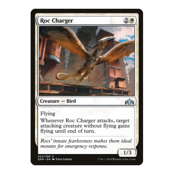 Roc Charger (GRN) #24 Uncommon (Foil Lightly Played) Guilds of Ravnica Magic: The Gathering: 2018
