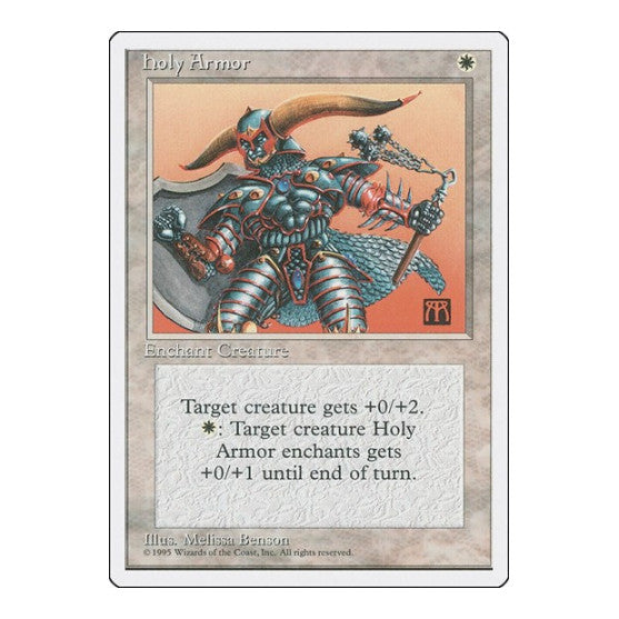 Holy Armor (4ED) #29 Common Fourth Edition Magic: The Gathering: 1995