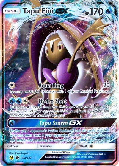 Tapu Fini GX - 39a/147 (PR) #039a/147 Promo Alternate Art Promos Pokemon: 2026