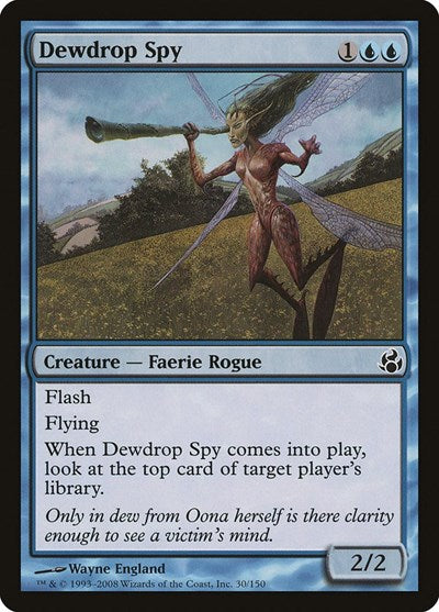 Dewdrop Spy (MOR) #30 Common Morningtide Magic: The Gathering: 2008