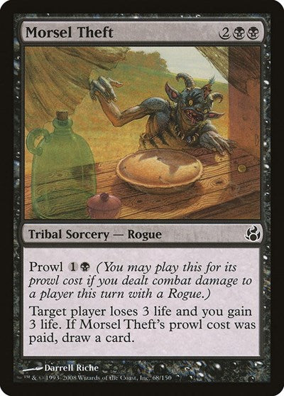 Morsel Theft (MOR) #68 Common (Lightly Played) Morningtide Magic: The Gathering: 2008